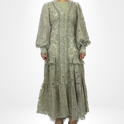 Moonlit Sage Dress